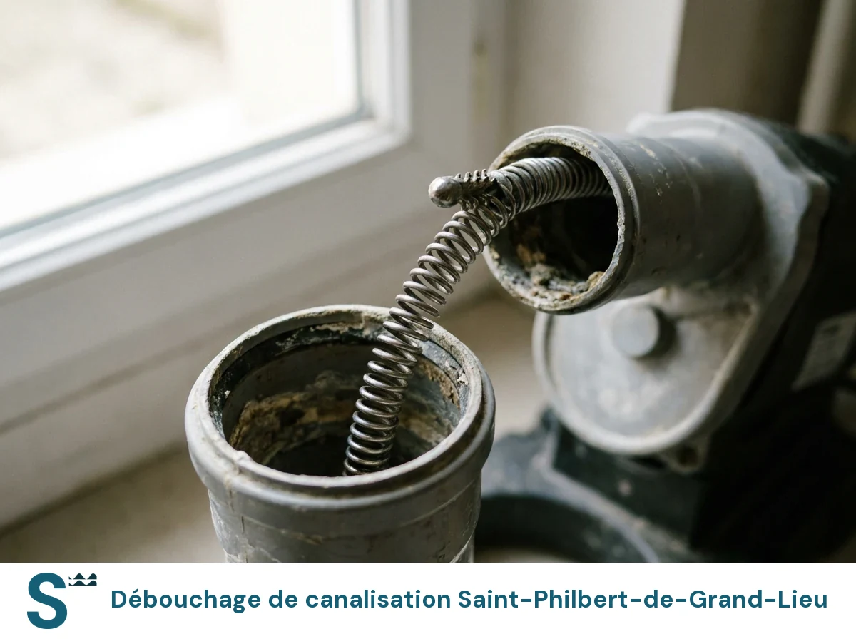 Débouchage de canalisation à Saint-Philbert-de-Grand-Lieu