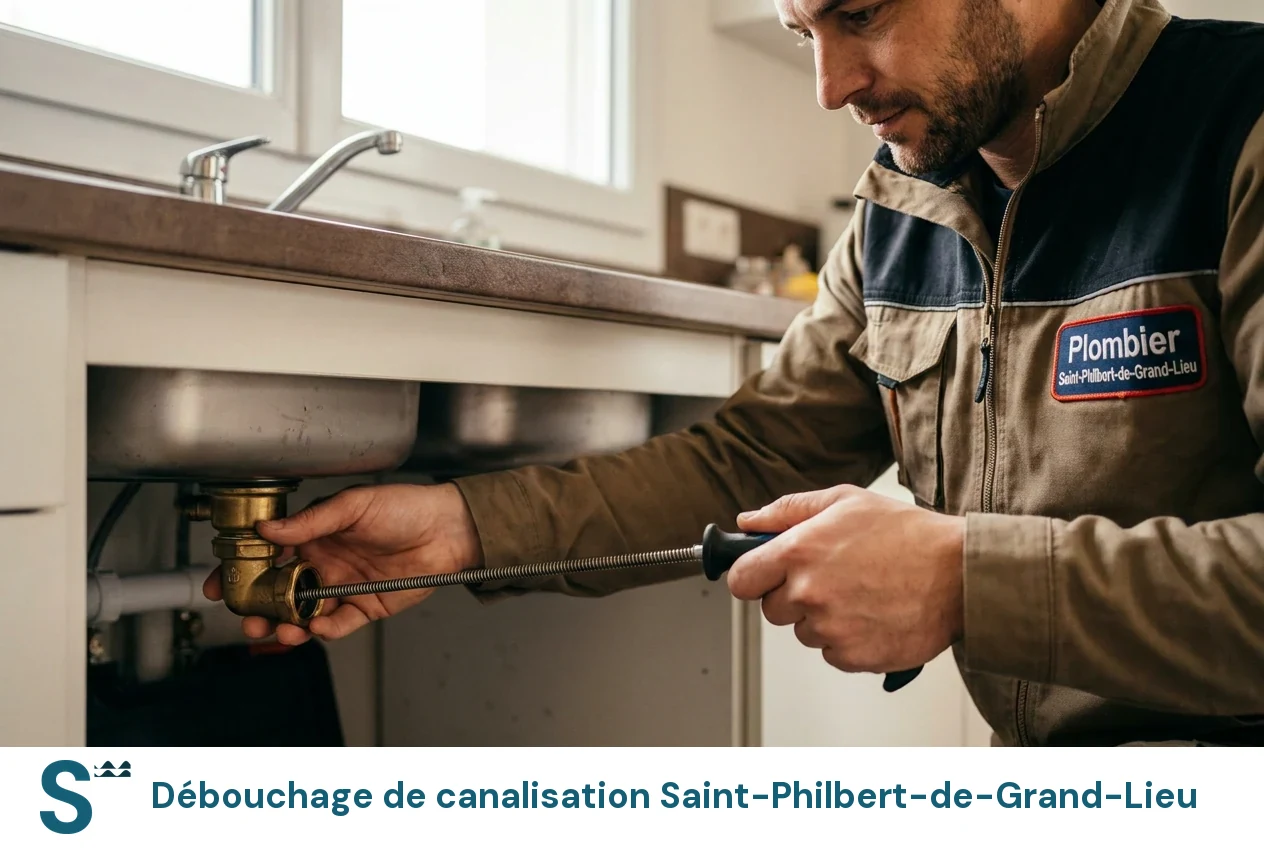 Débouchage de canalisation à Saint-Philbert-de-Grand-Lieu