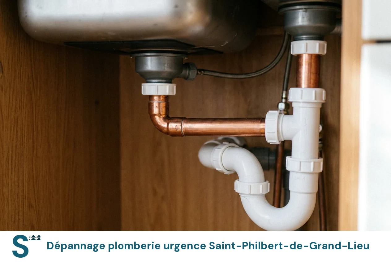 Dépannage plomberie urgence à Saint-Philbert-de-Grand-Lieu
