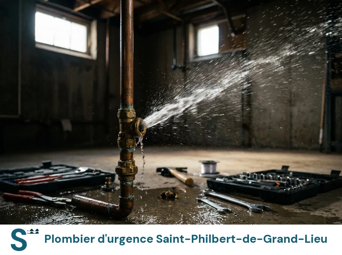 Plombier d'urgence à Saint-Philbert-de-Grand-Lieu