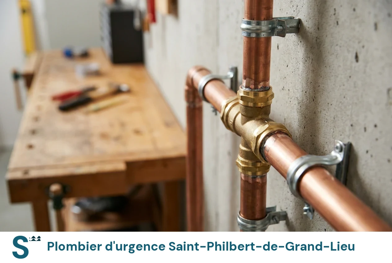Plombier d'urgence à Saint-Philbert-de-Grand-Lieu
