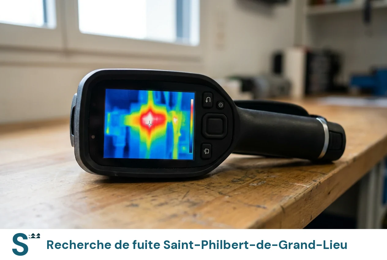 Recherche de fuite à Saint-Philbert-de-Grand-Lieu