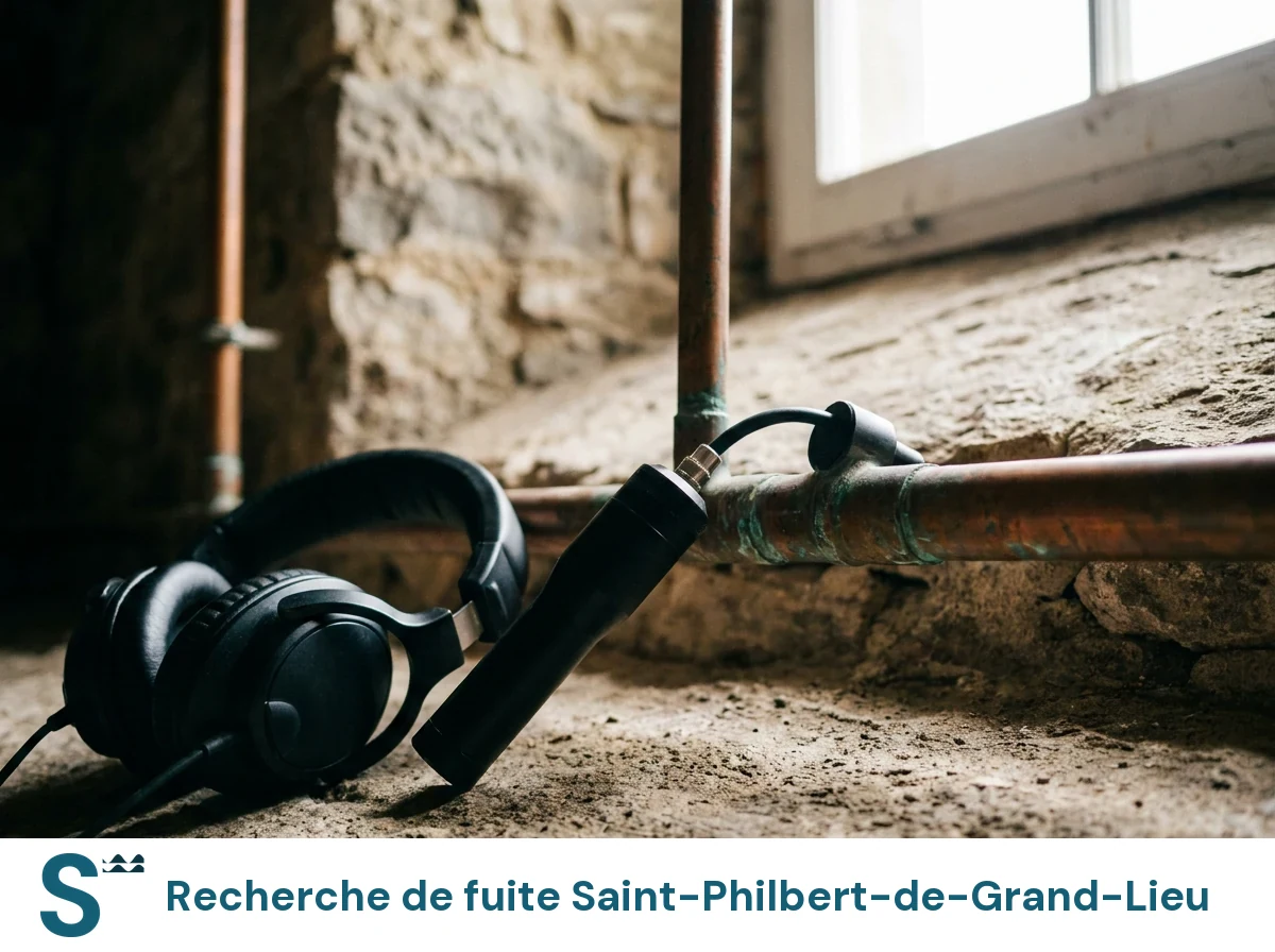 Recherche de fuite à Saint-Philbert-de-Grand-Lieu