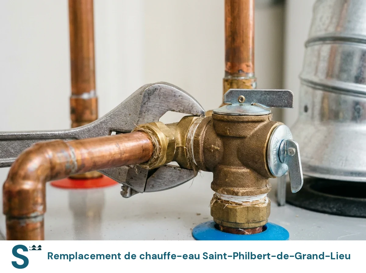 Remplacement de chauffe-eau à Saint-Philbert-de-Grand-Lieu