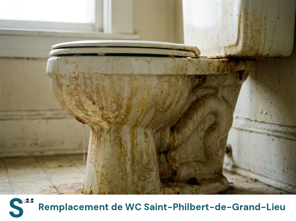 Remplacement de WC à Saint-Philbert-de-Grand-Lieu