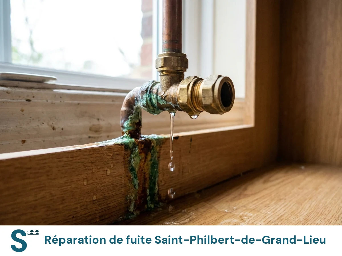 Réparation de fuite à Saint-Philbert-de-Grand-Lieu