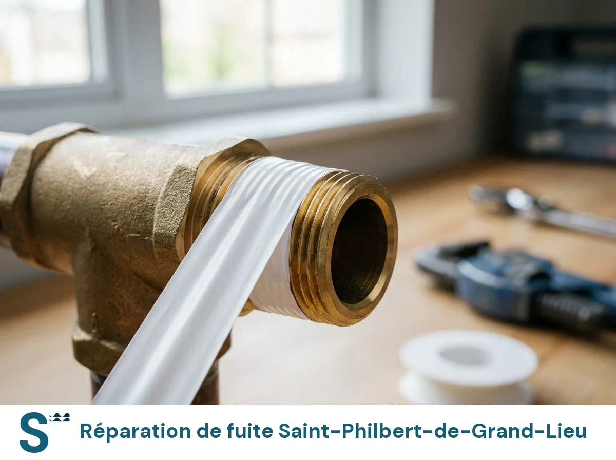 Réparation de fuite à Saint-Philbert-de-Grand-Lieu