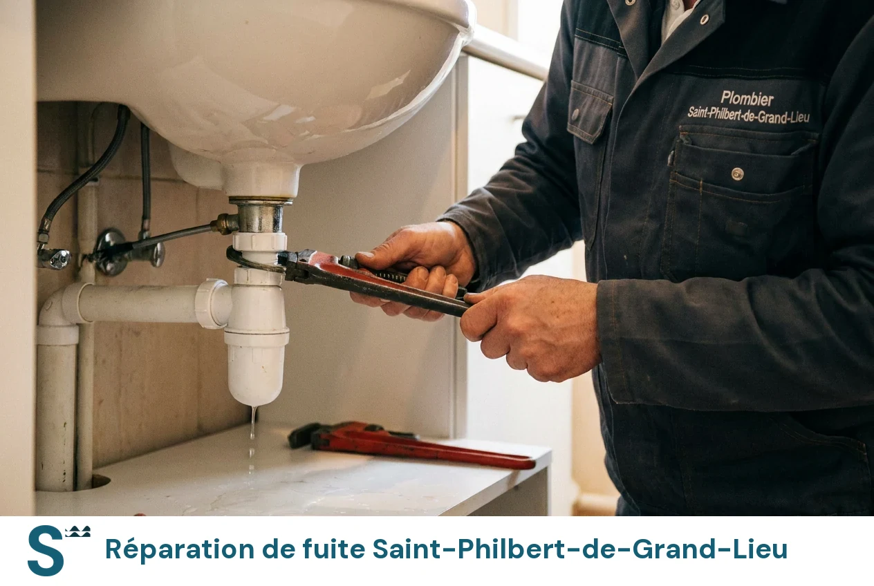 Réparation de fuite à Saint-Philbert-de-Grand-Lieu